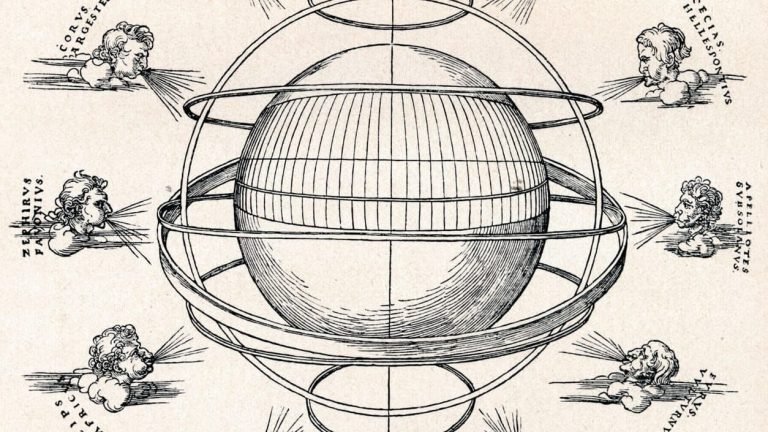 Saturn Neptune Conjunction 2026 illustrated through Albrecht Dürer's Armillary Sphere