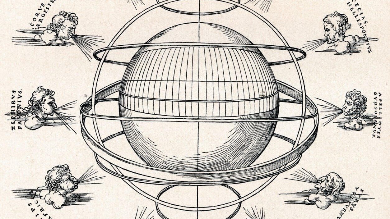 Saturn Neptune Conjunction 2026 illustrated through Albrecht Dürer's Armillary Sphere